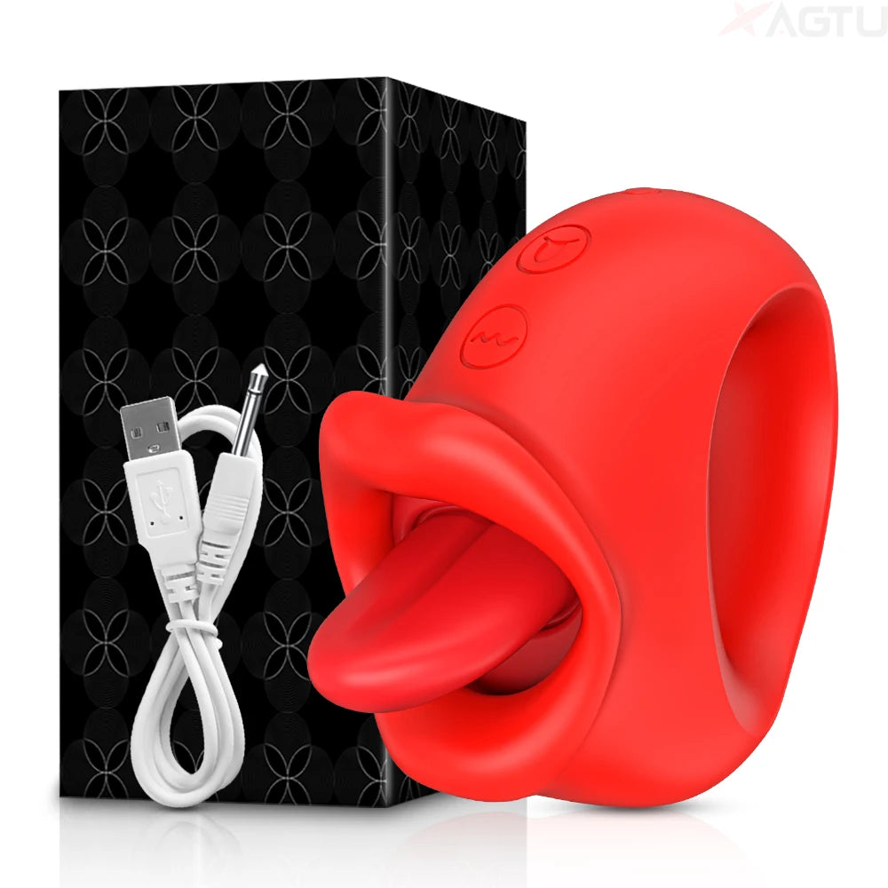 "LickWave" – Stimulateur Clitoridien à Langue Vibrante