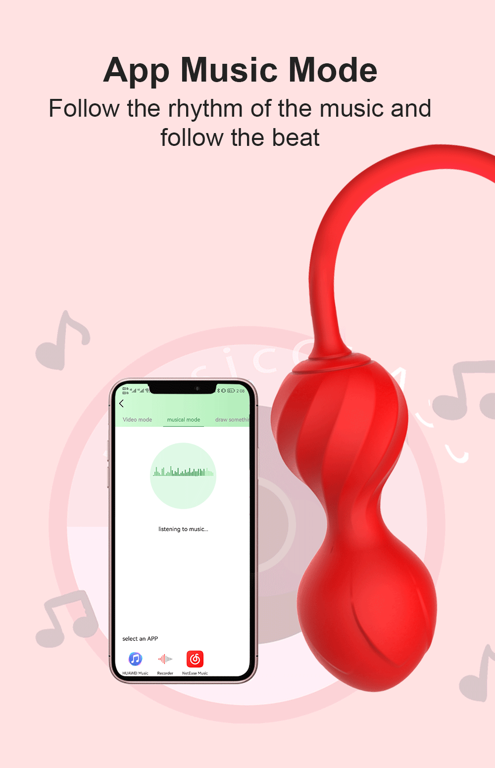 "VibeWear" – Vibrateur Bluetooth avec Contrôle App et Stimulation du G-Spot