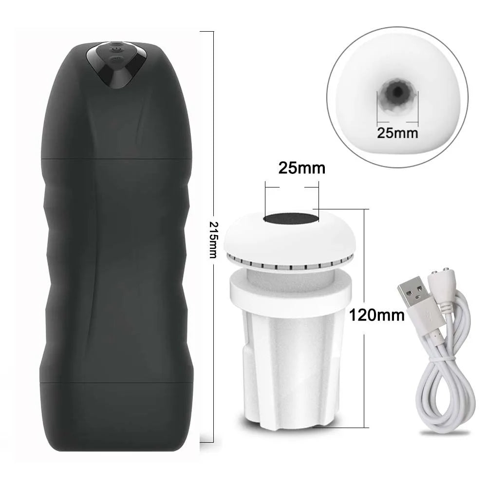 Masturbateur Automatique – Succion & Vibration