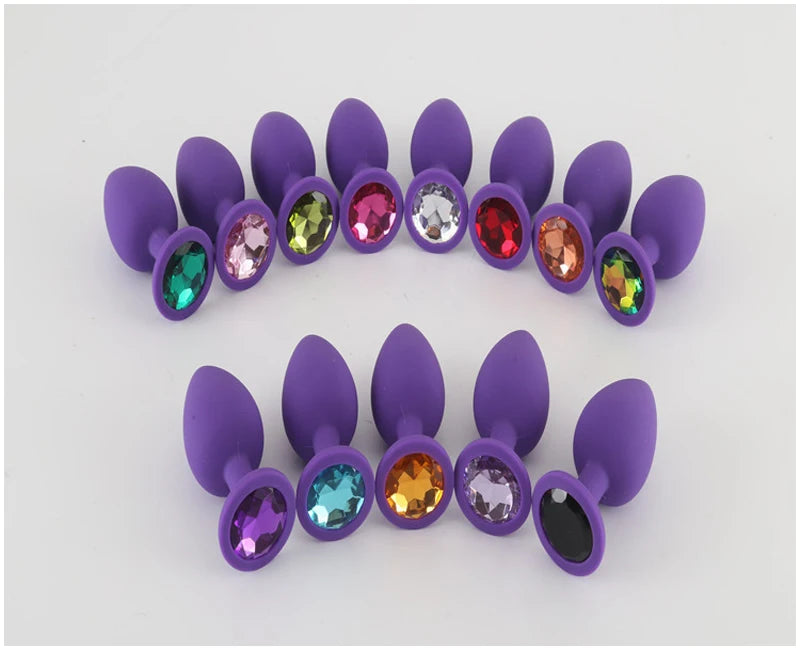 "SilkPlug" – Plug Anal en Silicone Unisexe avec 3 Tailles Ajustables