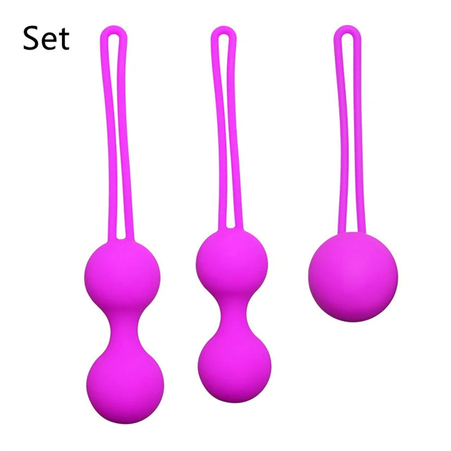 "Silicone Kegel Balls Trainer" – Boules de Geisha pour Tonification Périnéale