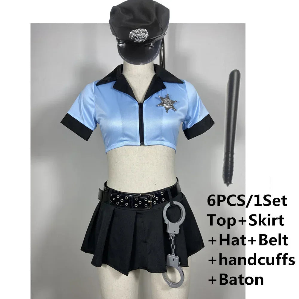 "Arrest Me" – Costume Sexy d'Officier de Police pour Femme