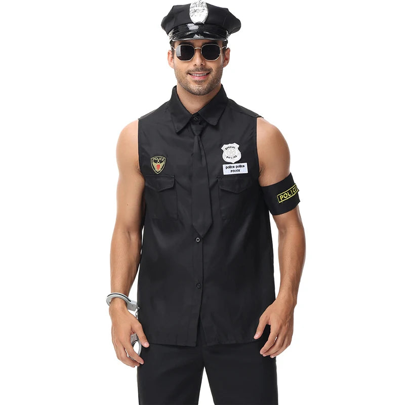 "Sheriff Night" – Costume de Policier Séduisant
