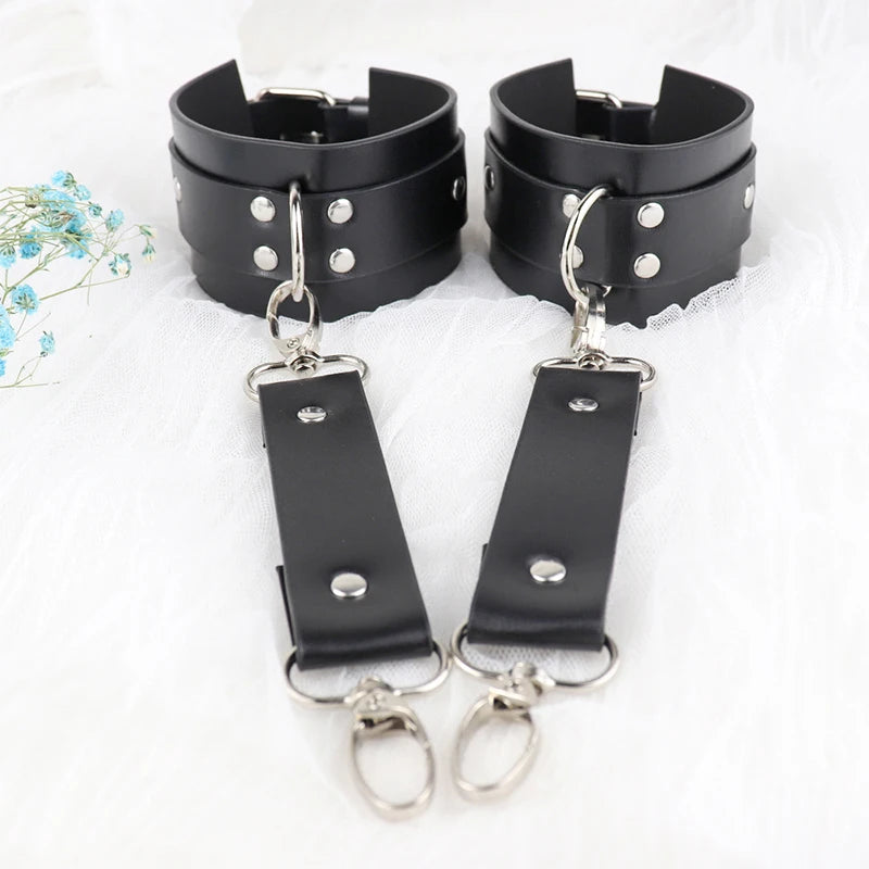 Harnais Sexy en Simili Cuir – Lingerie Fetish & Ravewear