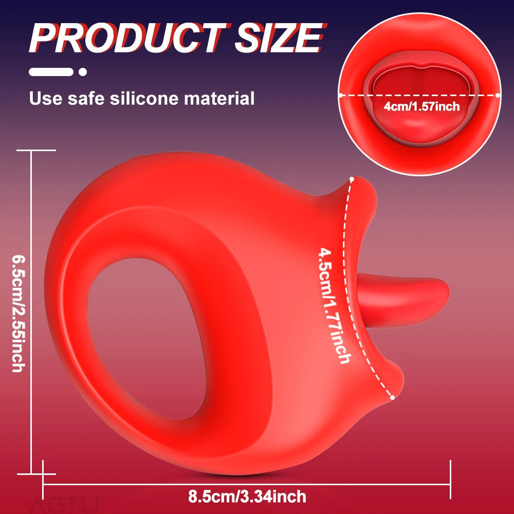 "LickWave" – Stimulateur Clitoridien à Langue Vibrante