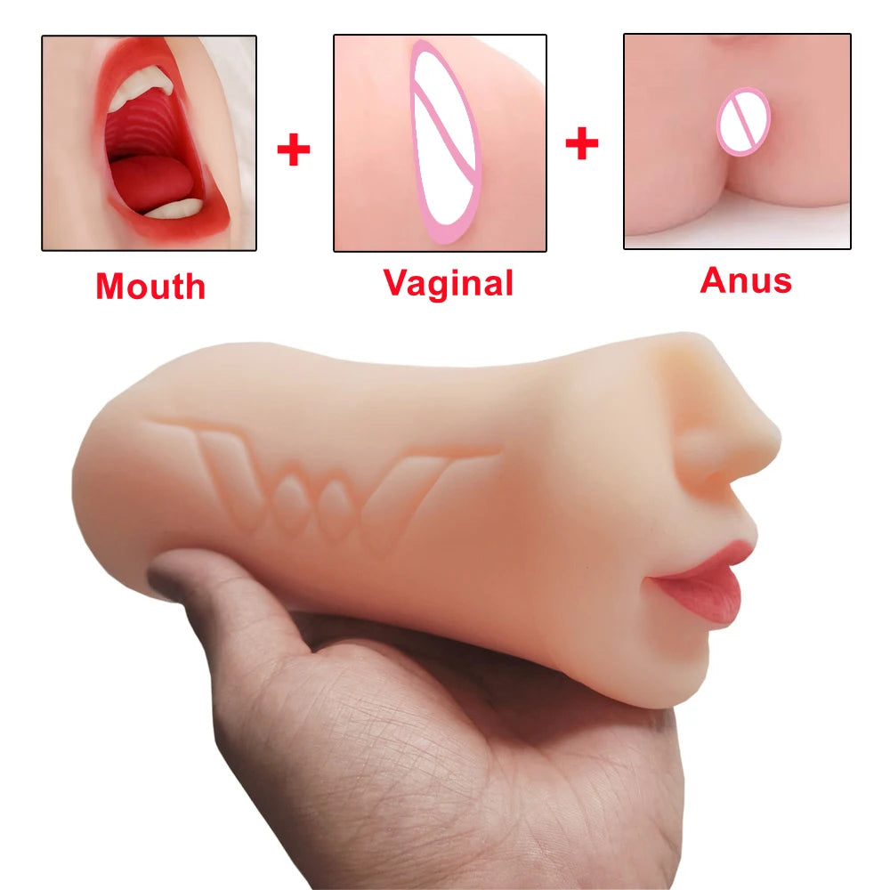 Masturbateur 3-en-1 – Expérience Ultra-Réaliste