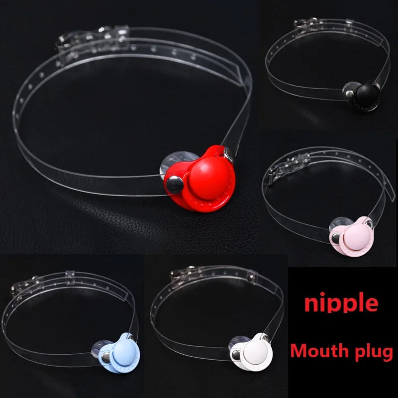 Gag Tétine BDSM - Accessoire Sensuel & Fétichiste