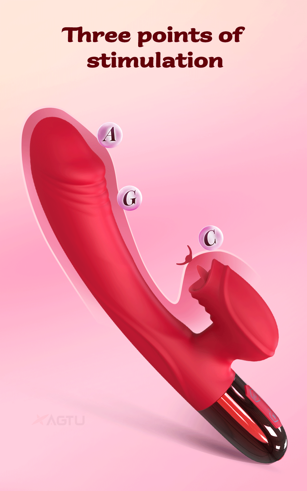 "HeatWave Bunny" – Vibromasseur Rabbit Chauffant & Lèche-Clitoris