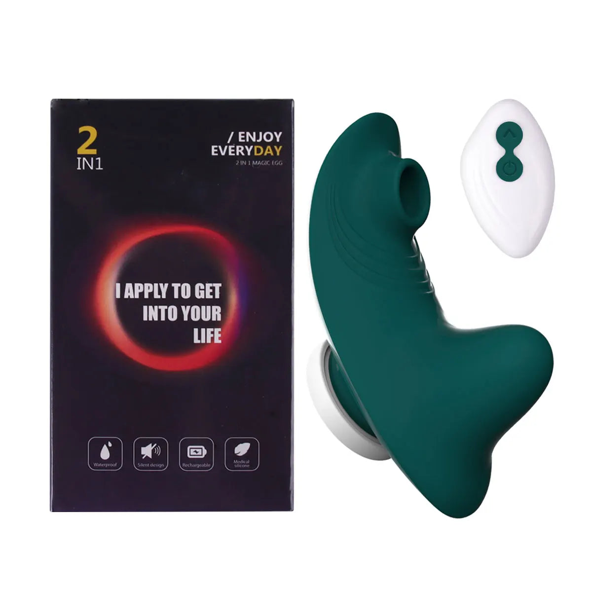 "Sensuelle Vortex" – Vibromasseur & Stimulateur à Succion Télécommandé