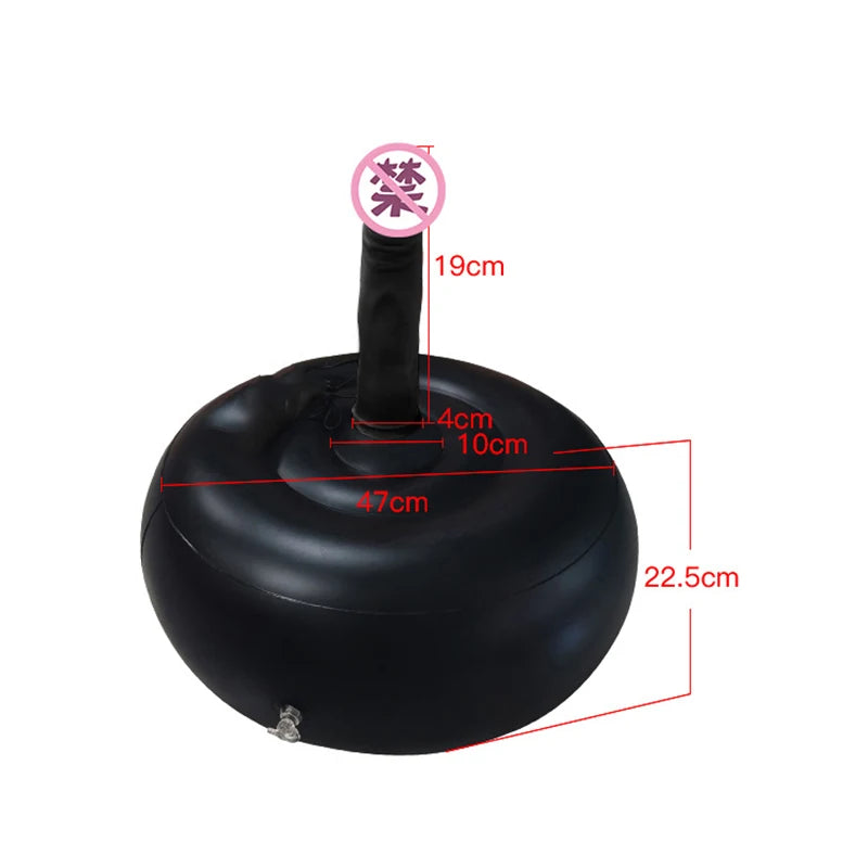 BumpX - Coussin Gonflable Érotique avec Dildo