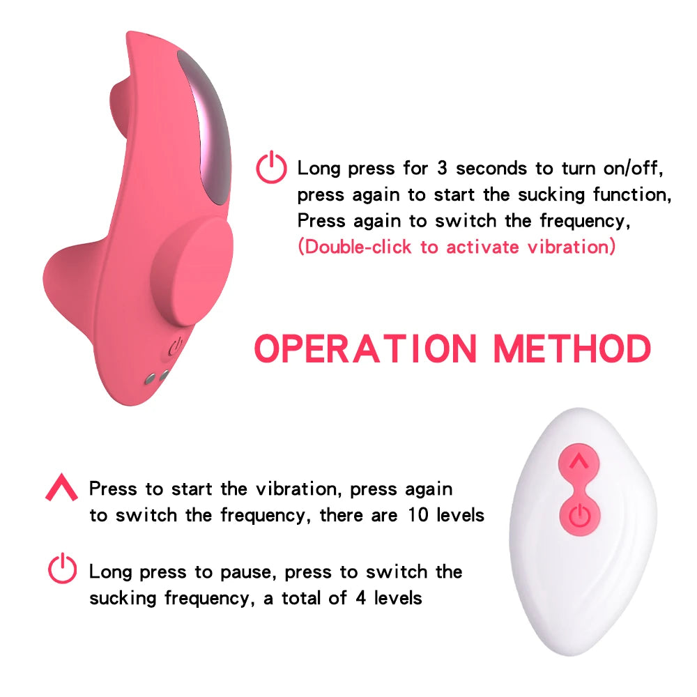 "Sensuelle Vortex" – Vibromasseur & Stimulateur à Succion Télécommandé