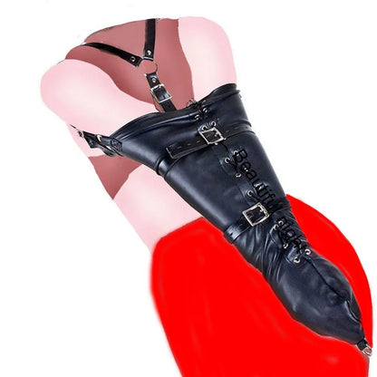 Manches de Contrainte BDSM – Gants de Bondage Arrière