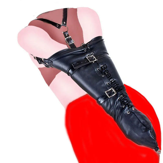 Manches de Contrainte BDSM – Gants de Bondage Arrière