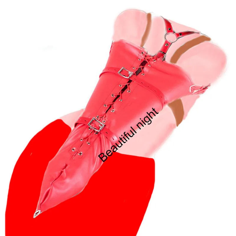Manches de Contrainte BDSM – Gants de Bondage Arrière