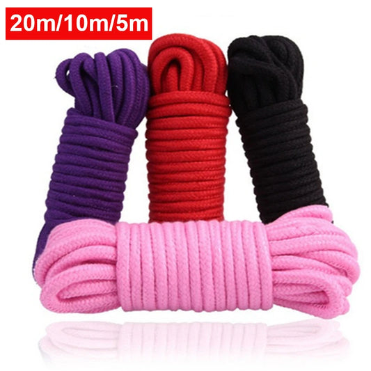 Corde de Bondage en Coton – Douce et Résistante