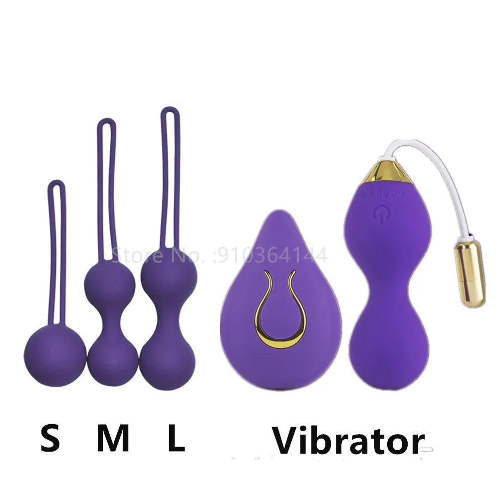 "Smart Kegel Love Ball" – Boule Vibrante Télécommandée pour Plaisir et Tonification Vaginale