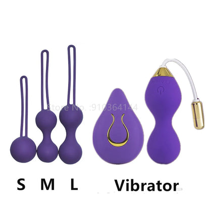 "Smart Kegel Love Ball" – Boule Vibrante Télécommandée pour Plaisir et Tonification Vaginale