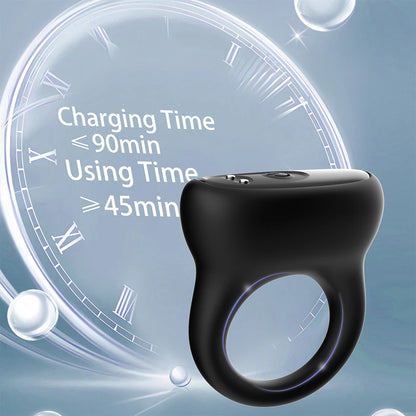 "VibeRing" – Anneau Vibrant Connecté pour Homme