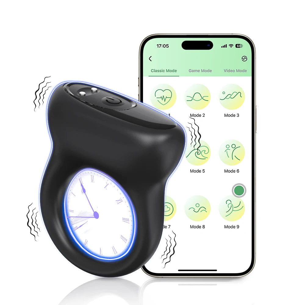 "VibeRing" – Anneau Vibrant Connecté pour Homme