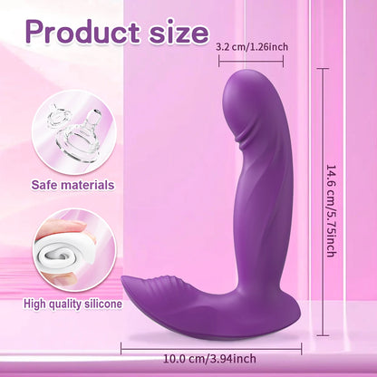 "AppPulse" – Vibrateur Bluetooth avec Thrusting et Stimulation G-Spot