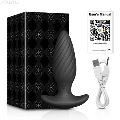 "ProstaVibe" – Plug Anal avec Contrôle APP Bluetooth pour Hommes et Femmes