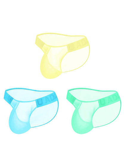 "AirFlex Trio" – Lot de 3 Slips Ultra-Fins & Respirants