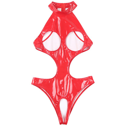 Midnight Desire – Body Vinyle Ouvert Ultra Sexy