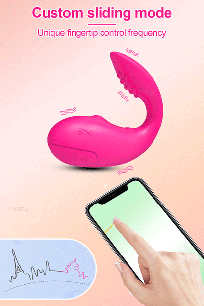 "LushEgg" – Vibromasseur Œuf Connecté & Télécommandé