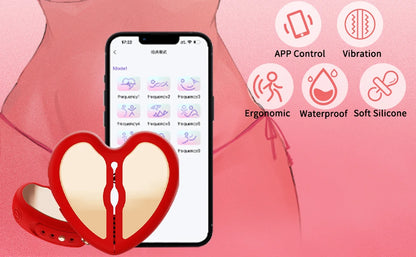 Pinces Vibrantes Connectées – Stimulation des Tétons & Massage Érotique