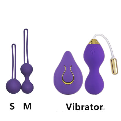 "Smart Kegel Love Ball" – Boule Vibrante Télécommandée pour Plaisir et Tonification Vaginale