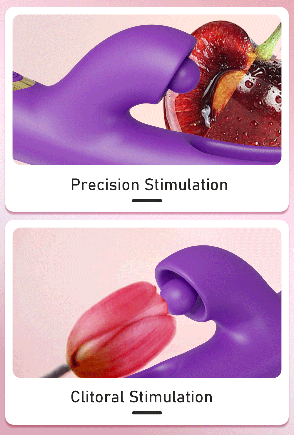 "Tap & Vibe" – Vibrateur G-Spot avec Fonction Tapping et Stimulation du Clitoris