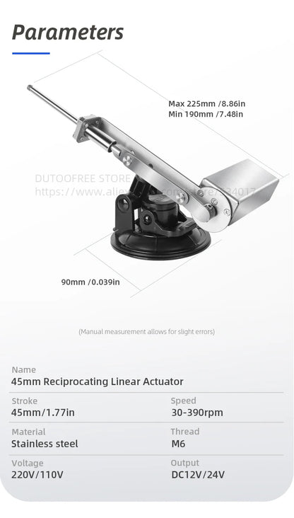 Machine de Plaisir Automatique – 45mm de Poussée