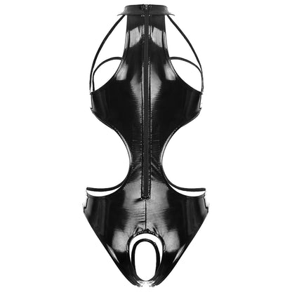 Midnight Desire – Body Vinyle Ouvert Ultra Sexy