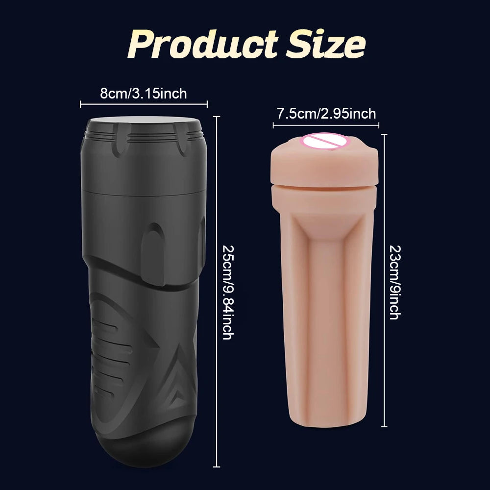"XCherry PulseTouch" – Masturbateur Vagin Réaliste en Silicone Médical