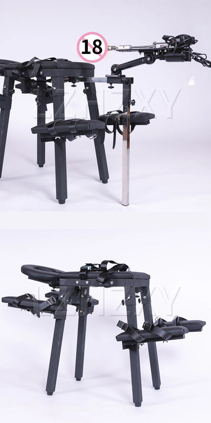 OctoX – Chaise Érotique Polyvalente pour BDSM & Plaisirs en Couple