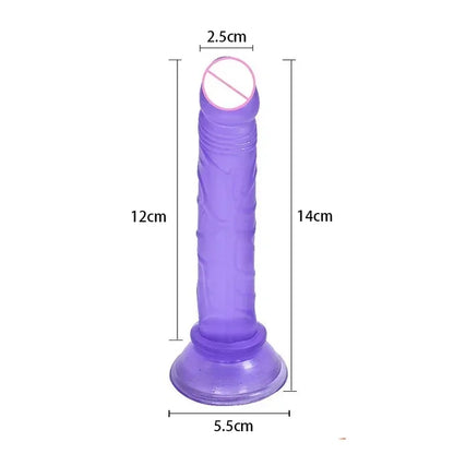 "Sensual Bliss" – Dildo Strap-On avec Stimulateur G-Spot et Clitoris