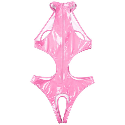 Midnight Desire – Body Vinyle Ouvert Ultra Sexy
