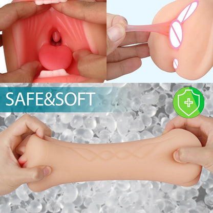 Masturbateur 3-en-1 – Expérience Ultra-Réaliste
