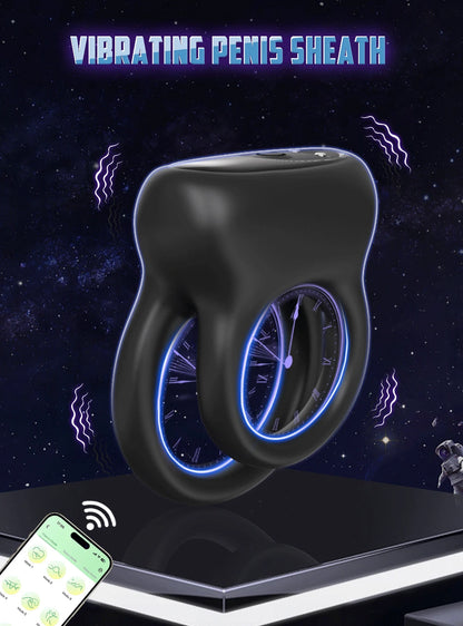 "VibeRing" – Anneau Vibrant Connecté pour Homme