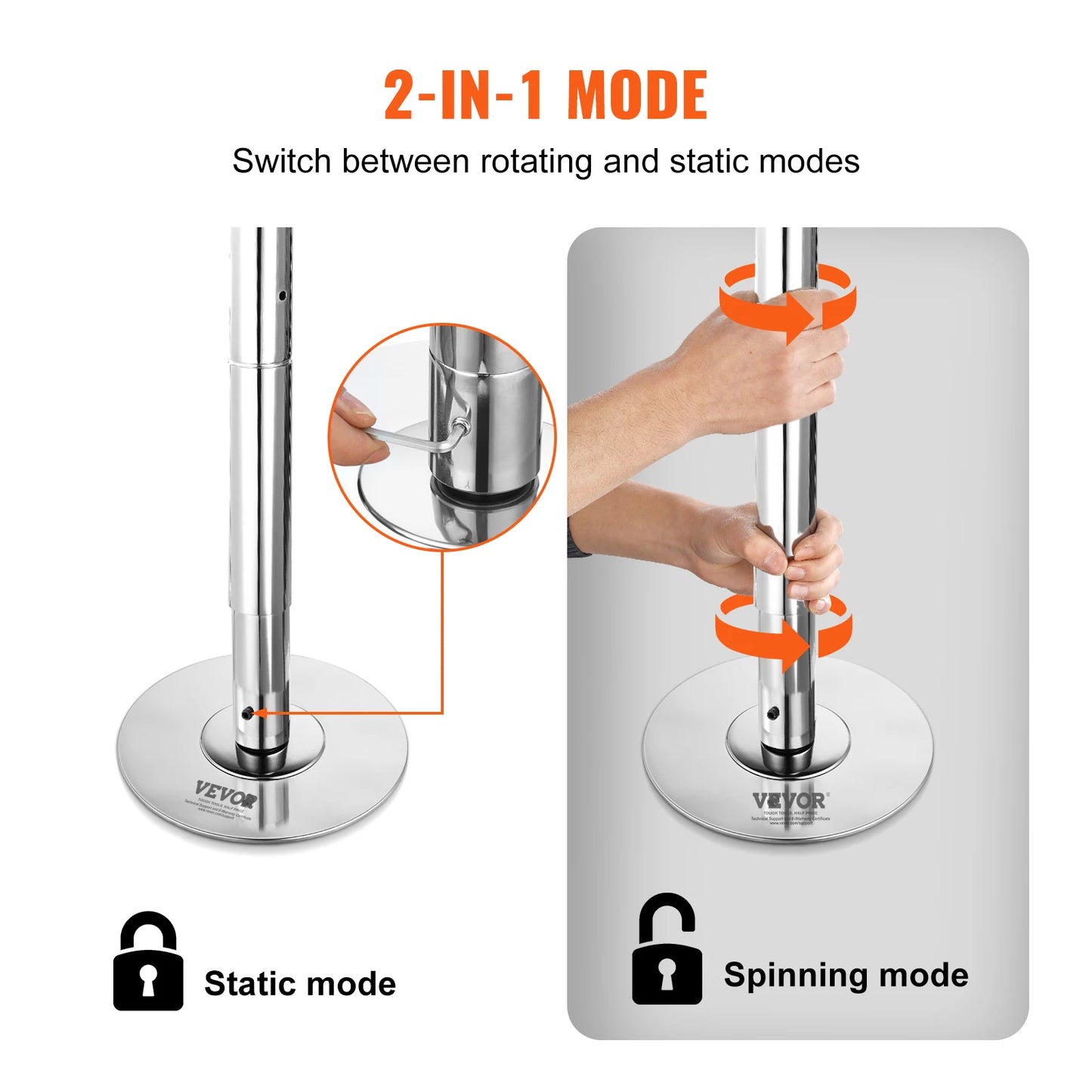Pole Star – Barre de Pole Dance Professionnelle