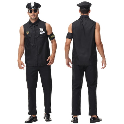 "Sheriff Night" – Costume de Policier Séduisant