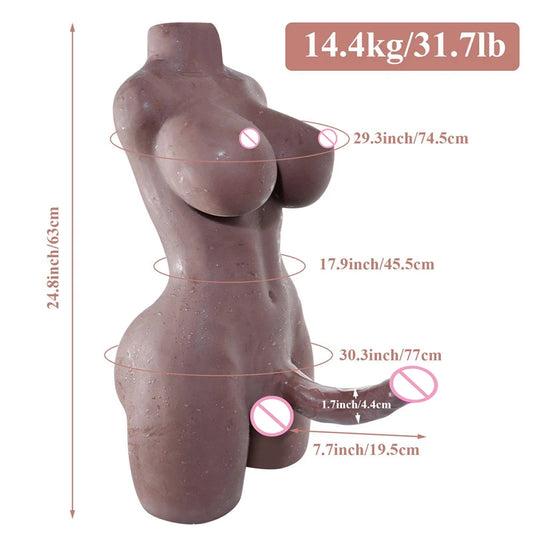 "AndroXperience" – Le Torse Unisexe pour Plaisirs Sans Limites