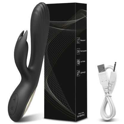 "Rabbit Bliss" – Vibrateur G-Spot et Clitoris à Double Moteur