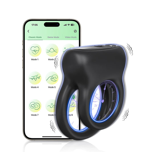 "VibeRing" – Anneau Vibrant Connecté pour Homme