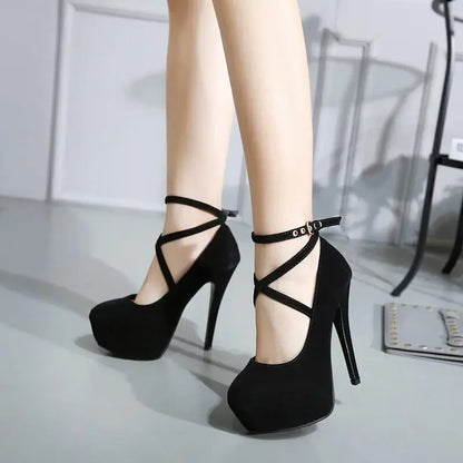 Sandales à Talons Hauts – Élégance & Confort
