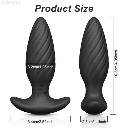 "ProstaVibe" – Plug Anal avec Contrôle APP Bluetooth pour Hommes et Femmes