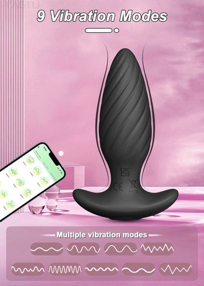 "ProstaVibe" – Plug Anal avec Contrôle APP Bluetooth pour Hommes et Femmes
