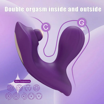 "WigglePulse" – Vibrateur Bluetooth avec Tête Mouvante et Stimulation du G-Spot