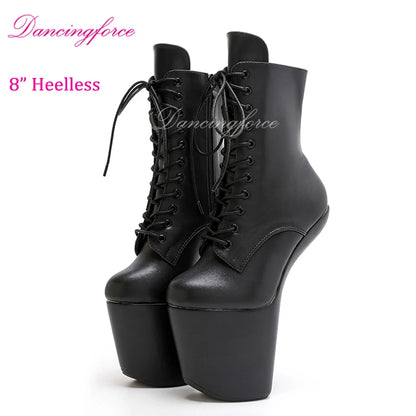 "Vertigo Steps – Bottines Strippers à Talons 20 cm"