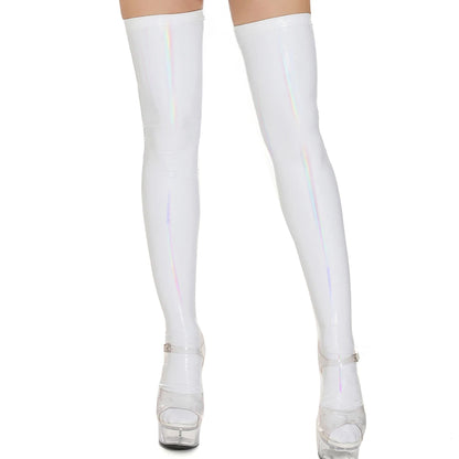 "Shiny Obsession" – Bodysuit Zippé Ouvert Crotch